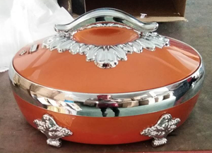 מתנה ABS + נירוסטה מערב Kinno פלדת יוקרה מבודד תבשיל מזון משרת חם סיר מזון חם 6L - Product Image 2