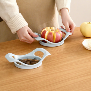 Stainless Steel Apple Corer Slicer 8-Slice with 10.5cm Large Caliber Fruit Cutter with Dual Handle for <b>Kitchen</b> <b>Gadgets</b> Wholesale - Product Image 1