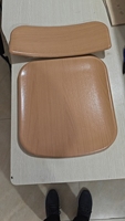 Ensemble Chaise et Bureau Écolier en Bois Durable et Écologique, Design Contemporain, Usage Commercial, Mobilier Scolaire, 38*37cm, 1 Tiroir, Ensemble Individuel