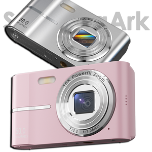 กล้องถ่ายรูปสำหรับเด็กและผู้เริ่มต้นรุ่น M03 ยี่ห้อ Search Sourcingark ความละเอียด 4K 50MP ซูมดิจิตอล 16 เท่า หน้าจอ 2.4 นิ้ว ป้องกันภาพสั่นไหว โฟกัสอัตโนมัติ เซ็นเซอร์ CMOS - Product Image 1