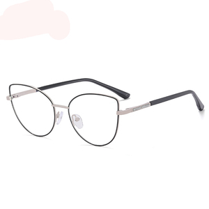 2025 mode oeil de chat Prescription <span class=keywords><strong>verre</strong></span> femmes Vintage personnalisé optique monture de lunettes femme Anti lumière bleue <span class=keywords><strong>myopie</strong></span> lentille lunettes - Product Image 6