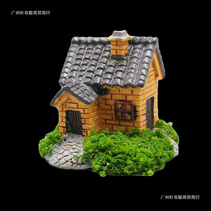 Adornos de jardín en miniatura, casa de árbol de resina, decoración de coche, accesorios de micropaisaje DIY para decoración de jardín - Product Image 5