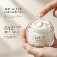 Crème pour le visage NAD+ avec formule de renouvellement cutané, hydratante, raffermissante, anti-âge, crème de soin coréenne haut de gamme, marque privée