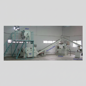 Barra de jabón precio automático máquina sólida barra plodder China máquinas para hacer jabón mini - Product Image 1