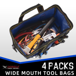 Heavy Duty 13" 600d Oxford Fabric Canvas <b>Tool</b> Organizer <b>Bag</b> Custom Logo Waterproof Electrician <b>Tool</b> <b>Bag</b> for Men Carpenter - Product Image 5