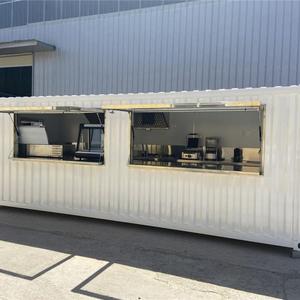 Container Cafe Bar ha fornito un bellissimo modello di contenitore/chiosco Container prefabbricato modulare a buon mercato Cafe Bar <span class=keywords><strong>Building</strong></span> - Product Image 2