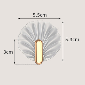 Acrylique Transparent Crochet Fort Adhésif Cuisine Salon Salle De Bains Mur Multifonctionnel Towe Clé Vêtements Chapeaux Stockage - Product Image 6