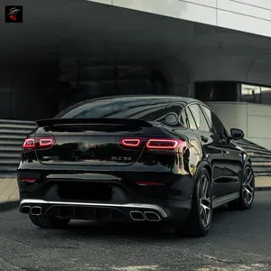 Spoiler C253 Nero Lucido per <span class=keywords><strong>Mercedes</strong></span> Benz C253 <span class=keywords><strong>GLC</strong></span> Coupé GLC53 GLC63 AMG 2015 - 2021 - Product Image 1