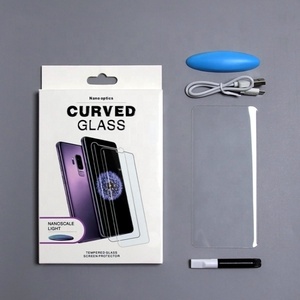 Sensitive touch UV Glue <span class=keywords><strong>Film</strong></span> <span class=keywords><strong>One</strong></span> <span class=keywords><strong>Plus</strong></span> Nord Machine Curing protezione dello schermo in vetro temperato Uv per oneplus 8 pro 7 7T 9 10 Pro 5G - Product Image 6