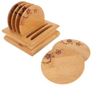 ที่รองแก้วไม้วอลนัทตกแต่งสไตล์ล่าสุดสินค้าจากโรงงาน - Product Image 6