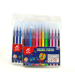 ปากกาสีน้ำแบบระบายอากาศ ราคาถูกสุด 12 สี ปากกาหัวแหลมแบบล้างออกได้ <span class=keywords><strong>สำหรับ</strong></span>เด็กวาดรูป - Product Image 6