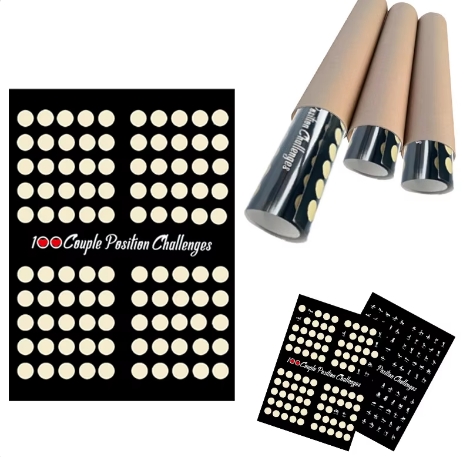 paquet de rouleaux noir