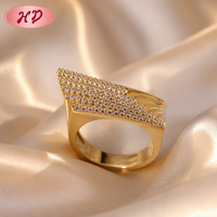 Huitan — bijoux en pierre plaqué or, pour femmes, design Simple et tendance