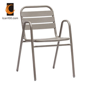 Light Luxury Modern Aluminum Outdoor Patio Furniture <strong>Garden</strong> Sets Metal <strong>Coffee</strong> Shop Furniture Dining <strong>Table</strong> Set - Product Image 5