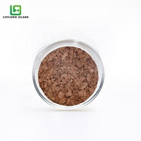 Pot en verre transparent de 100ml, 150ml, 200ml, pour boisson en vison, pour yaourt, bouteille de Pudding à bouche large, couvercle en aluminium en liège, de haute qualité