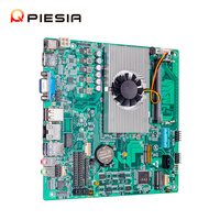Piesia Motherboard Mini ITX N100 N300 N305 DDR5 Ram 16GB tampilan VGA RS232 LVDS mesin kios industri Motherboard