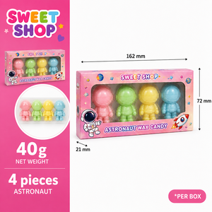 <span class=keywords><strong>Caramelle</strong></span> in Bottiglia a Forma <span class=keywords><strong>di</strong></span> Astronauta, Tendenza TikTok, Multicolore, Gusto Frutta Mista, Produzione Cinese all'Ingrosso - Product Image 4