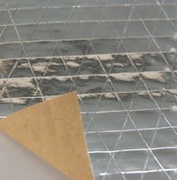 Papier d'aluminium pour isolation thermique des toits, rouleau de papier d'aluminium