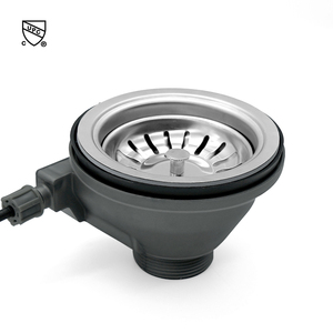 Coupe de vidange d'évier de cuisine en acier inoxydable pratique à bouton de traction à commande manuelle avec <span class=keywords><strong>drainage</strong></span> facile de style panier - Product Image 3