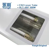 YongLi yüksek güç işın kombine 280W 300W CO2 lazer tüp lazer Metal kesme oyma
