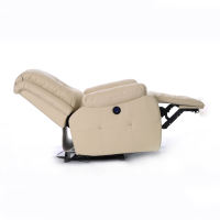 Sillón reclinable de masaje, sillón reclinable individual de esqueleto metálico de cuerpo completo