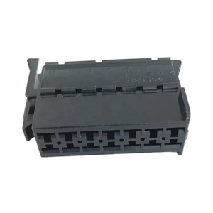 929504-5 小型电源定时器 14 路母头外壳黑色汽车连接器 - Product Image 1