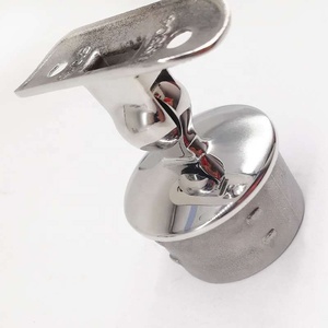 Paslanmaz çelik ayarlanabilir küpeşte desteği duvar destekleri ticari küpeşte korkuluk cam raf aparatı - Product Image 5