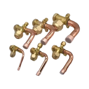 Đồng ngoài trời AC chia điều hòa không khí Brass dịch vụ van sử dụng nhà Hướng dẫn sử dụng điện nguồn cung cấp khí đốt HVAC hộ gia đình sử dụng - Product Image 4