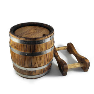 우드 애호가를 위한 선물, 미니 드링크 주류 맥주 와인 위스키 버번 저장 배럴 아메리칸 오크 나무 배럴 - Product Image 5