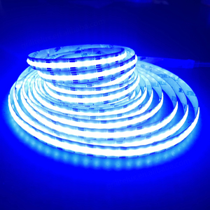 Bande LED COB RVB 24V 576 LED, flexible, super lumineuse, sans points lumineux, à changement de couleur, bande LED COB RVB - Product Image 1