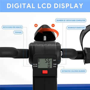 Equipo de senderismo, rehabilitación, ejercitador de Pedal plegable, entrenamiento de ciclismo en interiores, pantalla Led, Mini equipo de ejercicio de bicicleta - Product Image 3
