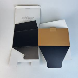 Tùy Chỉnh Thân Thiện Với Môi Có Thể Tái Chế Bìa Mũ Bóng Chày Hộp Hiển Thị Với In Offset Vàng Lá Matte Kết Thúc - Product Image 5