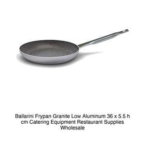 Sartén poco profunda de aluminio con revestimiento de granito Ø 36 cm H 5.5 cm Ballarini - Product Image 2