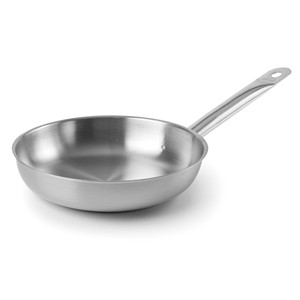 Padella Chef-Inox in acciaio inox antiaderente da 8 pollici per uso su piano cottura - Product Image 1