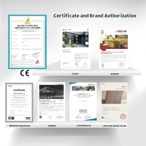 Armario de Madera de Lujo con Puertas Corredizas de Vidrio de 3 Vías, Luz LED, Armario de Almacenamiento para el Hogar - Product Image 3