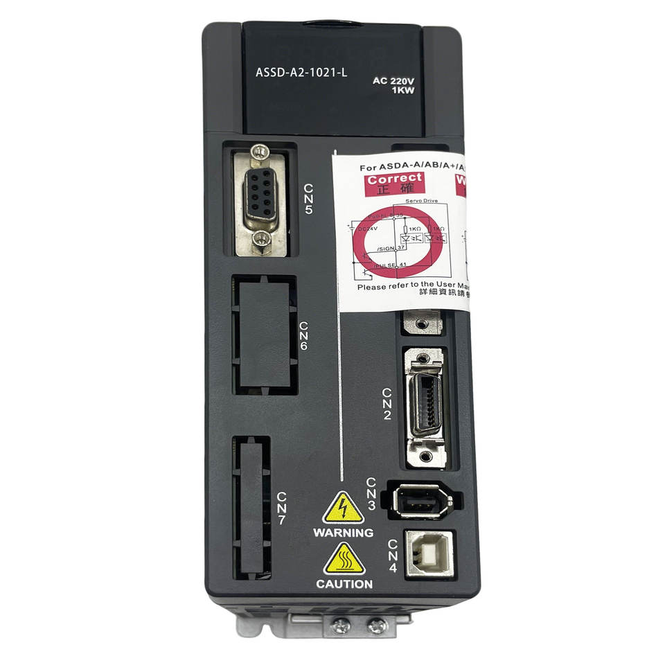 Best Quality ASD-A2-1021-L High Performance AC Plastic Communication Servo Drive Motor Single/Three Phase 1 Year Warranty