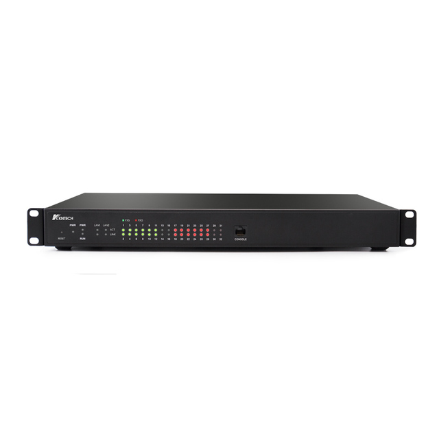 KNMMG-32 32-Port SIP FXS VoIP Gateway PBX Network Device for Telecom Communication