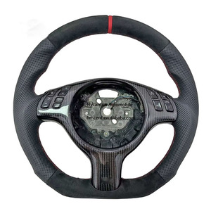 Precio al por mayor directo de fábrica Alcantara Carbon Fiber M Performance para BMW E46 Volante de coche - Product Image 1