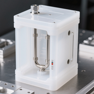 Usinage CNC Machines à café personnalisées Composants de réservoir d'eau en plastique acrylique transparent de qualité alimentaire - Product Image 3