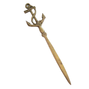 Abrecartas de latón Vintage moderno clásico elegante hecho a mano vintage personalizado elegante de alta calidad - Product Image 2