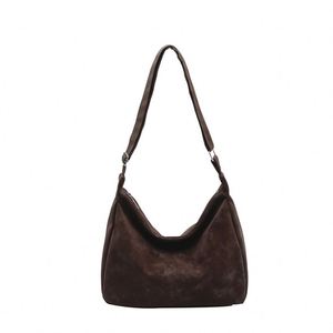 Women's Tote <b>Bag</b> with Pearl Chain Decor Large Capacity Minimalist Handbag High Quality Solid Color <b>Shoulder</b> Shopper <b>Bag</b> - Product Image 6