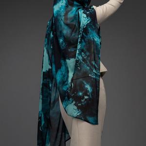 2026 Trendy 4-Season Muslim <b>Print</b> Modal Hijab Custom Logo Customizable Soft Breathable Elegant <b>Islamic</b> Lightweight - Product Image 2