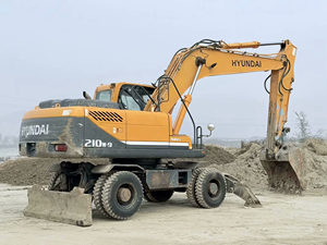 รถขุดล้อยางมือสอง Hyundai 210W R210w-9 robex 210W DH210W 21ton รถมือสอง - Product Image 6