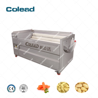 Vendite calde bambino automatico carota lavaggio/lucidatura/peeling macchina da Colead