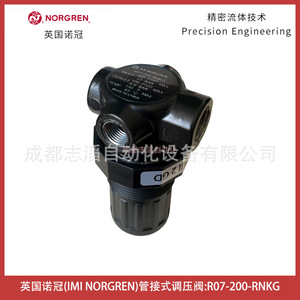 วาล์วลดแรงดันนอร์เกรน R07-200-RNKG 1/4 นิ้ว สำหรับแก๊สและลม ใช้งานทั่วไป - Product Image 3