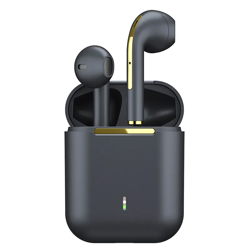 Sıcak satış J18 orijinal fabrika fiyat el ücretsiz Mini Bt telefon kulaklığı dokunmatik kulaklık J18 Tws kablosuz kulaklık kulak Rohs
