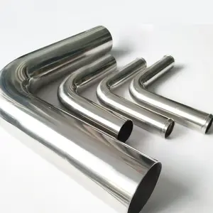 3a/din/sms/iso/ds Sanitary Stainless Steel Ss304/316l Bend Tube 180 Degree Pipe Welding Elbow