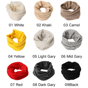 ผ้าพันคอแคชเมียร์น้ำหนักเบา ไร้รอยต่อ ระบายอากาศได้ดี อุ่นสบาย หลากสีสัน นุ่มพิเศษ สำหรับฤดูใบไม้ร่วง - Product Image 2