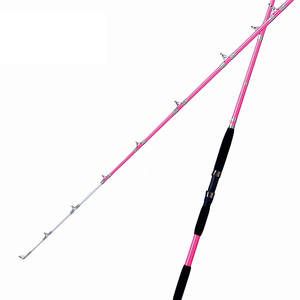 TOPIND-<span class=keywords><strong>Canne</strong></span> à pêche en fibre de verre de haute qualité 100%, 2.28m, bon marché, en fibre de carbone solide - Product Image 1