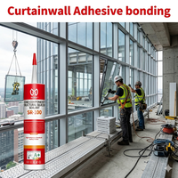 Sellador de Silicona Estructural SR-100 de Curado Neutro para Vidrio y Marcos de Aluminio